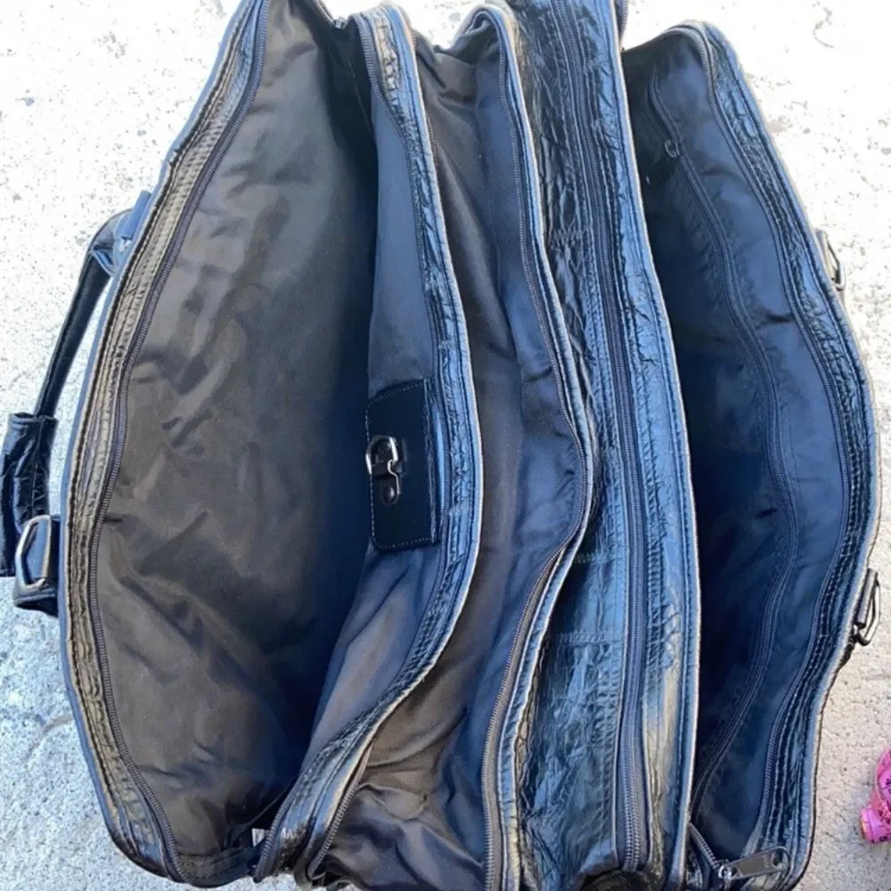 VTG, KLUGE Leader Midnight Black Men's Briefcase